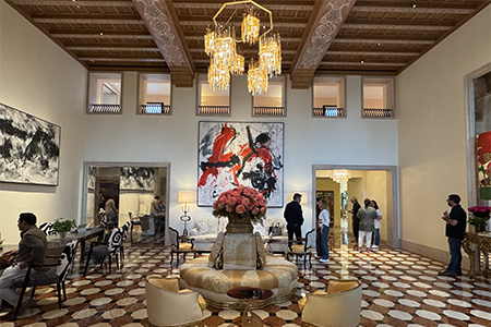 Hall hotel cipriani